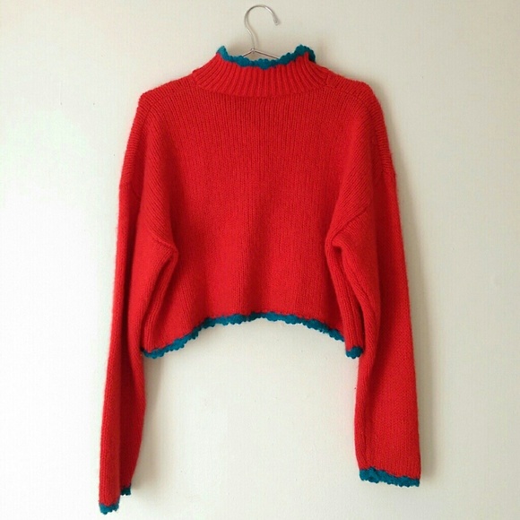 *SOLD* ESPRIT • 80s Vintage Wool Pullover Sweater - Picture 4 of 5